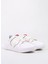 Beyaz-Altın Kadın Deri Sneaker 75RA3SA1ZP376003 2
