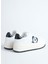 Beyaz-Siyah Kadın Deri Sneaker JA15096G1L 3