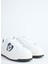 Beyaz-Siyah Kadın Deri Sneaker JA15096G1L 5