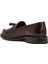 Bordo Kadın Deri Loafer 93318 3