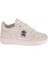 Beyaz Kadın Deri Sneaker 22416 A 1