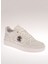 Beyaz Kadın Deri Sneaker 22416 A 3