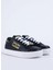 Siyah Kadın Deri Sneaker 78VA3SKL 2