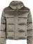 Vizon Kadın Dik Yaka Standart Fit Puffer Mont Shıny Monologo Nd Short Puffer 1