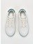 Beyaz-Yeşil Kadın Deri Sneaker KL63024 01F 3