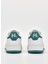 Beyaz-Yeşil Kadın Deri Sneaker KL63024 01F 4