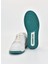 Beyaz-Yeşil Kadın Deri Sneaker KL63024 01F 5