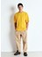 Sarı Erkek Oversize T-Shirt MFIZ02AE25POVI 1