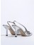Gümüş Kadın Stiletto Lınos 3