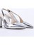 Gümüş Kadın Stiletto Lınos 5