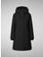 Siyah Kadın Dik Normal Düz Parka P45930W 4