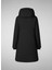 Siyah Kadın Dik Normal Düz Parka P45930W 5
