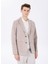 Vizon Erkek Slim Fit %100 Deri Süet Blazer Ceket F5SM-CKT 2924 3