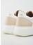 Beyaz-Krem Kadın Deri Sneaker ASAZHWW1540NUW 5