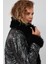 Jet Set Kadın Siyah Çift Taraflı Teddy Ceket 23WGD50944S 5
