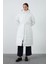 Ekru Uzun Puffer Mont 3