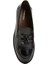 Siyah Kadın Deri Loafer 93318 4