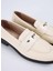 Bej Kadın Süet Loafer D-Fıntan 5