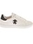 Beyaz-Siyah Kadın Deri Sneaker 20607B 1