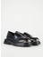 Siyah Kadın Deri Loafer JA10224G1L 2