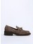 Bej Kadın Süet Loafer P9160A 1