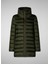 Yeşil Kadın Dik Normal Düz Mont D43620W 4