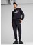 Siyah - Beyaz Erkek Kapüşon Regular Fit Baskılı Sweatshirt 68257216 Ess No. 1 Logo Hoodie Tr N 1
