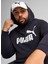 Siyah - Beyaz Erkek Kapüşon Regular Fit Baskılı Sweatshirt 68257216 Ess No. 1 Logo Hoodie Tr N 3