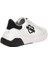Beyaz-Siyah Kadın Deri Sneaker JA15105G1HIA110A 2