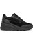 Siyah Kadın Deri Sneaker D45WAA0JS85C9999 1