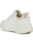 Beyaz-Altın Kadın Deri Sneaker D Nebula 2.0 x B 3