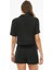 Celans Regular Fit Crop Boy Takma Kol Siyah Renk Kadın Ceket 4