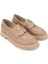 Siyah Kadın Deri Loafer 1066 2305 Bn Ayk SK24-25 2
