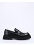 Siyah Kadın Deri Loafer 021Z100004 Auda Exc 1
