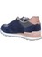 Koyu Indigo Kadın Deri Sneaker 102 19250-G 2