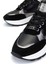 Kadın Hakiki Deri Siyah Süet Sneakers & Spor Ayakkabı 3