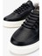 Kadın Hakiki Deri Siyah Sneakers & Spor Ayakkabı 3