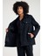 Içi Kürklü Oversize Denim Ceket 4
