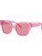 Dolce&gabbana DG4471 Köşeli Pembe Şeffaf Kadın Güneş Gözlüğü 2