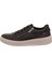 Siyah Kadın Deri Sneaker 2-000334 1