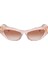 Dolce&gabbana DG4450 Çekik Pembe Kadın Güneş Gözlüğü 1