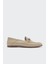Taba Kadın Deri Loafer 63-F03 1
