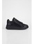 Stellarion Kadın Siyah Hakiki Deri Sneakers & Spor Ayakkabı 1