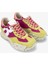 Kadın Tekstil Deri Fıstık Yeşili/fujya Sneakers & Spor Ayakkabı 2