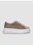 Siyah Kadın Deri Sneaker 125042 1