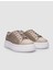 Siyah Kadın Deri Sneaker 125042 2