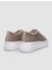 Siyah Kadın Deri Sneaker 125042 3