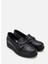 Kadın Siyah Tokalı Günlük Loafer 4