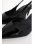 Siyah Sivri Burun Slingback 25149 2