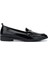 Bordo Kadın Deri Loafer 1062 01 Bn Ayk SK24-25 1
